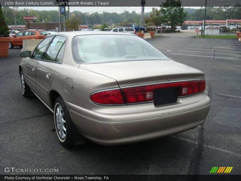 Light Sandrift Metallic / Taupe 2000 Buick Century Custom