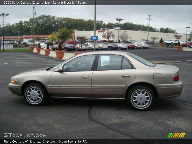 Light Sandrift Metallic / Taupe 2000 Buick Century Custom