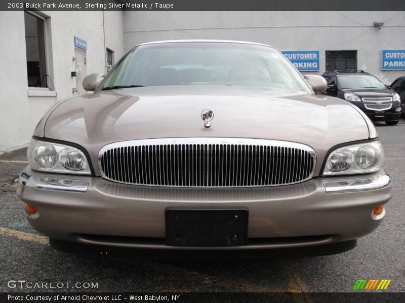 Sterling Silver Metallic / Taupe 2003 Buick Park Avenue