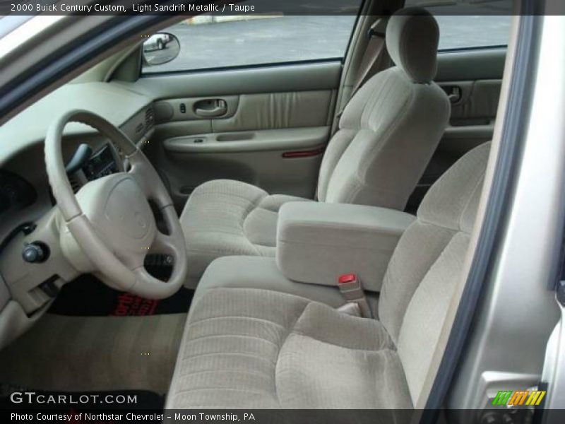 Light Sandrift Metallic / Taupe 2000 Buick Century Custom