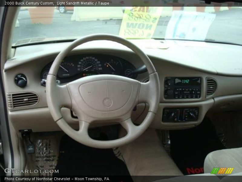 Light Sandrift Metallic / Taupe 2000 Buick Century Custom