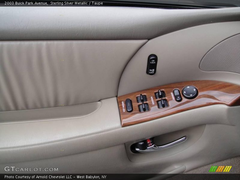 Sterling Silver Metallic / Taupe 2003 Buick Park Avenue
