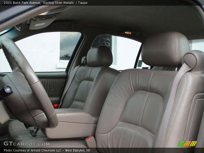 Sterling Silver Metallic / Taupe 2003 Buick Park Avenue