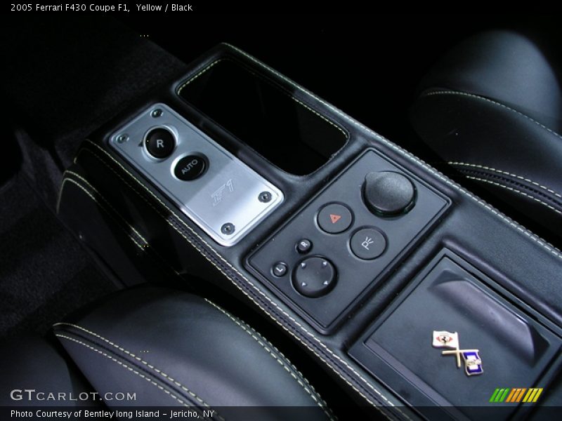 Yellow / Black 2005 Ferrari F430 Coupe F1