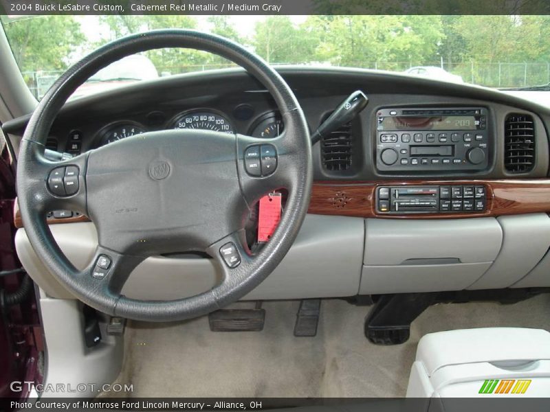 Cabernet Red Metallic / Medium Gray 2004 Buick LeSabre Custom