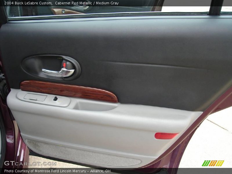 Cabernet Red Metallic / Medium Gray 2004 Buick LeSabre Custom