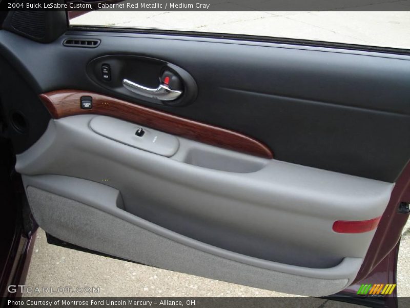 Cabernet Red Metallic / Medium Gray 2004 Buick LeSabre Custom