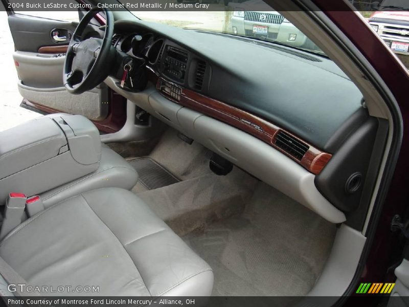 Cabernet Red Metallic / Medium Gray 2004 Buick LeSabre Custom