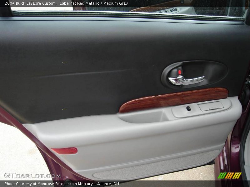 Cabernet Red Metallic / Medium Gray 2004 Buick LeSabre Custom