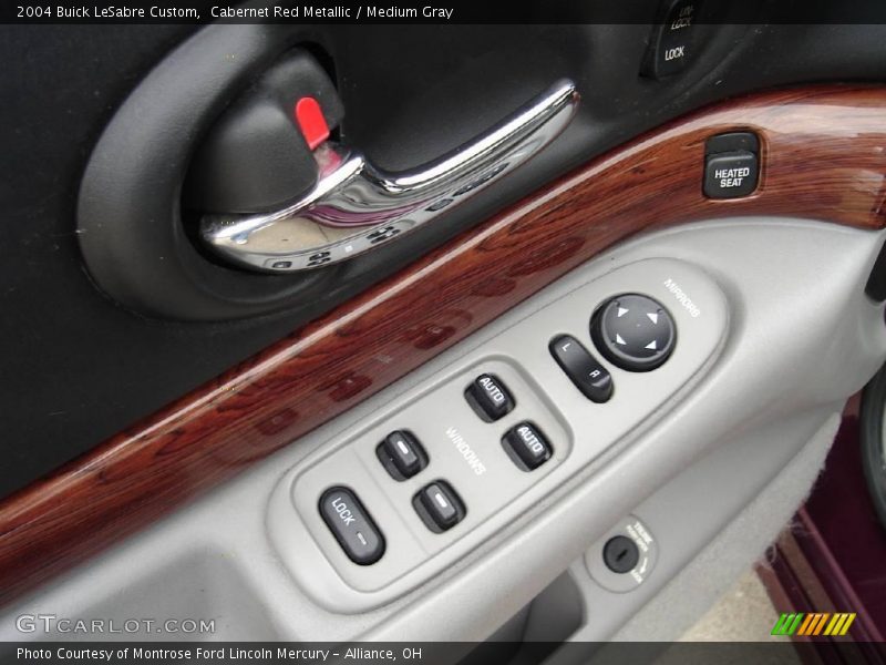 Cabernet Red Metallic / Medium Gray 2004 Buick LeSabre Custom