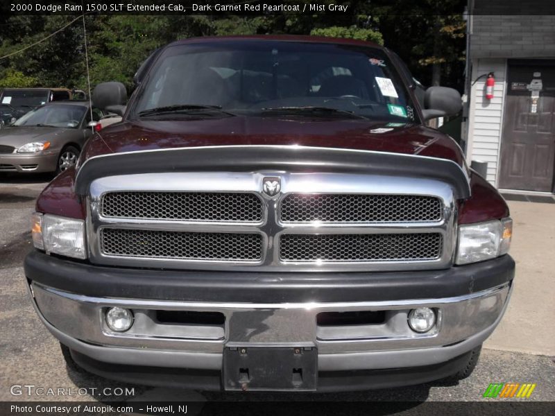 Dark Garnet Red Pearlcoat / Mist Gray 2000 Dodge Ram 1500 SLT Extended Cab