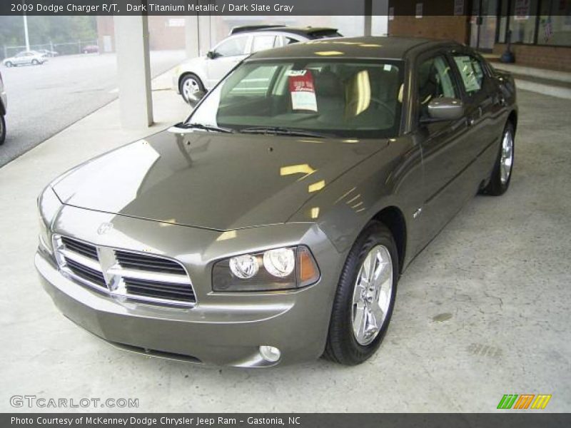 Dark Titanium Metallic / Dark Slate Gray 2009 Dodge Charger R/T