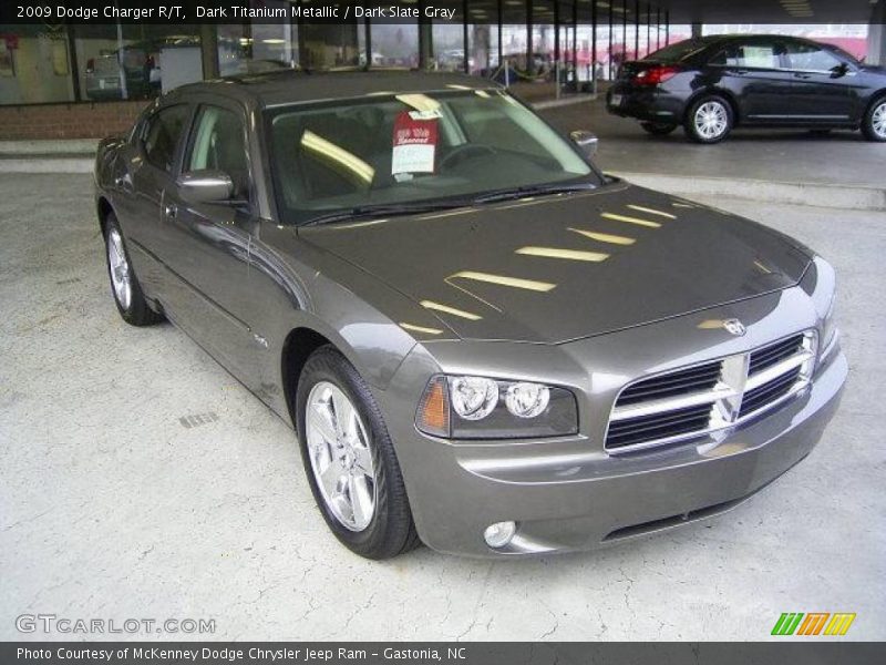 Dark Titanium Metallic / Dark Slate Gray 2009 Dodge Charger R/T