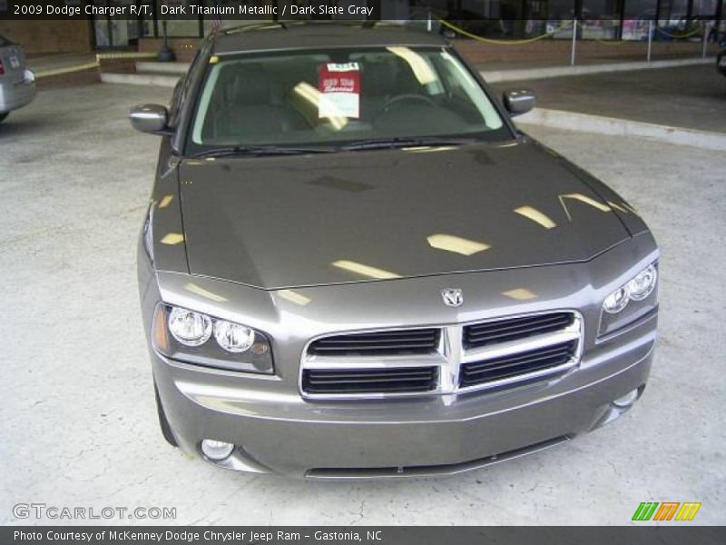 Dark Titanium Metallic / Dark Slate Gray 2009 Dodge Charger R/T
