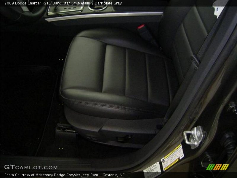 Dark Titanium Metallic / Dark Slate Gray 2009 Dodge Charger R/T