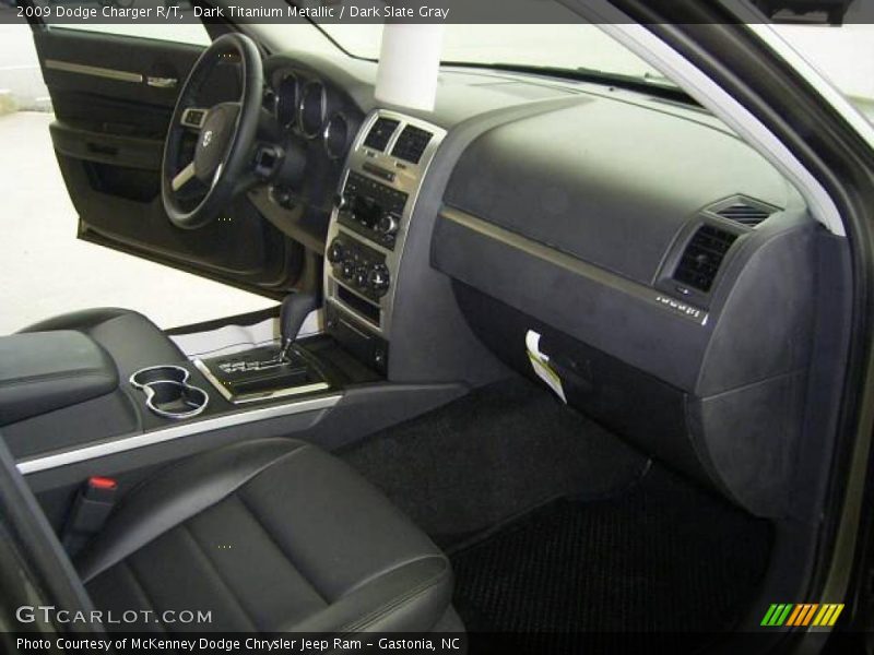 Dark Titanium Metallic / Dark Slate Gray 2009 Dodge Charger R/T