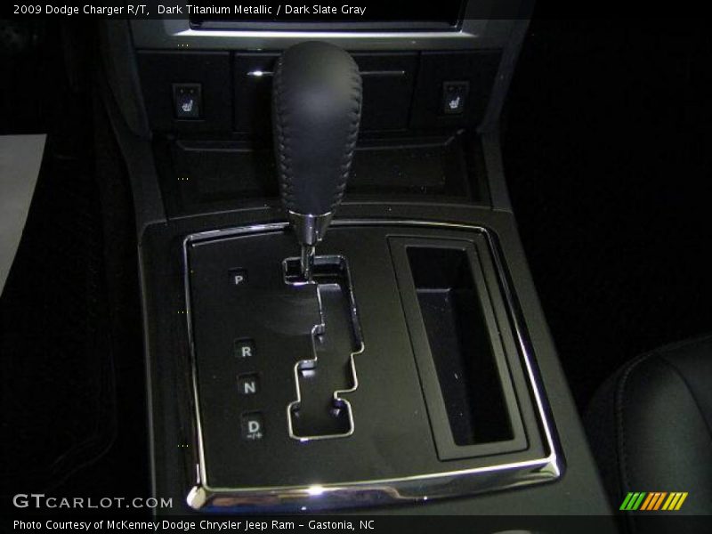 Dark Titanium Metallic / Dark Slate Gray 2009 Dodge Charger R/T