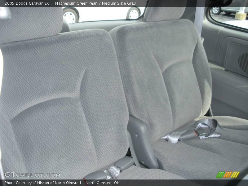 Magnesium Green Pearl / Medium Slate Gray 2005 Dodge Caravan SXT