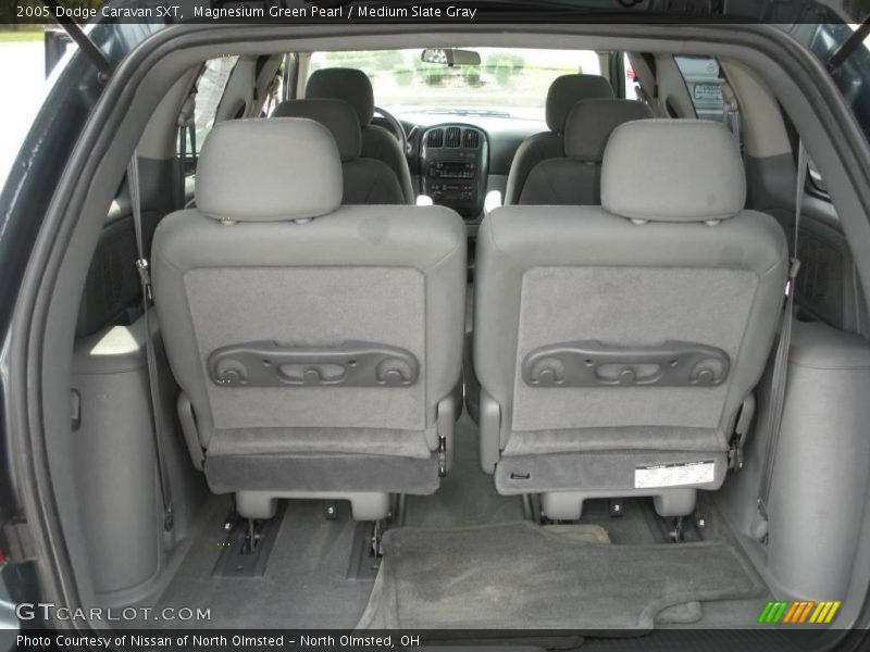 Magnesium Green Pearl / Medium Slate Gray 2005 Dodge Caravan SXT