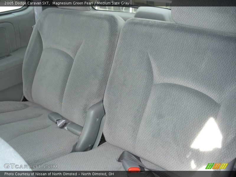 Magnesium Green Pearl / Medium Slate Gray 2005 Dodge Caravan SXT