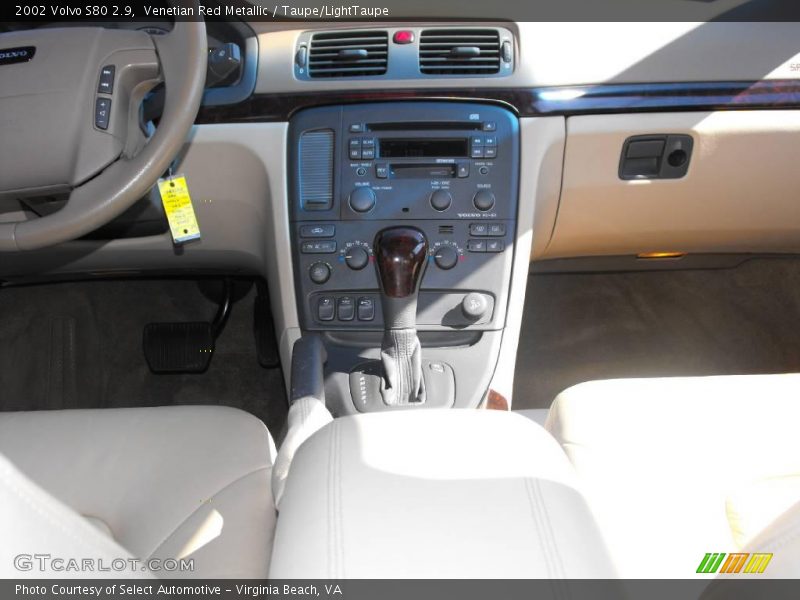 Venetian Red Metallic / Taupe/LightTaupe 2002 Volvo S80 2.9