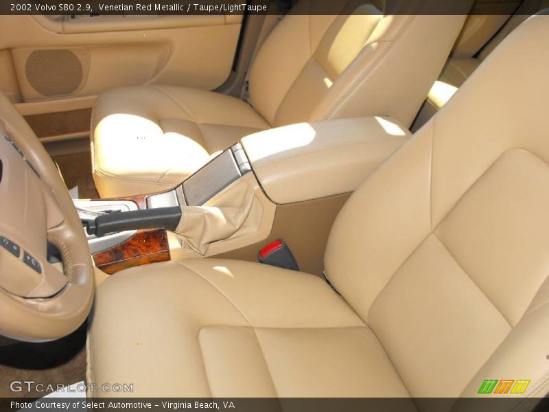 Venetian Red Metallic / Taupe/LightTaupe 2002 Volvo S80 2.9