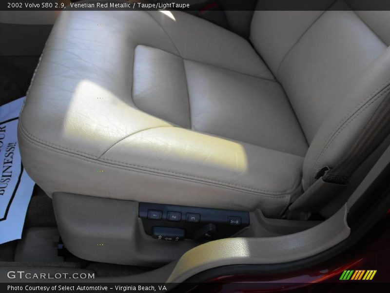 Venetian Red Metallic / Taupe/LightTaupe 2002 Volvo S80 2.9