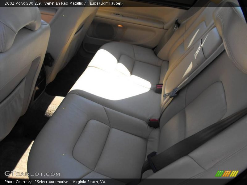 Venetian Red Metallic / Taupe/LightTaupe 2002 Volvo S80 2.9