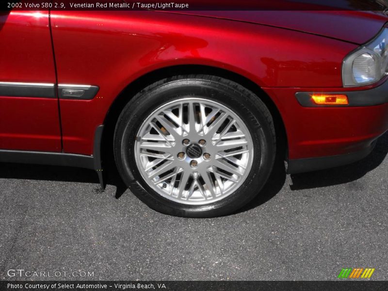 Venetian Red Metallic / Taupe/LightTaupe 2002 Volvo S80 2.9