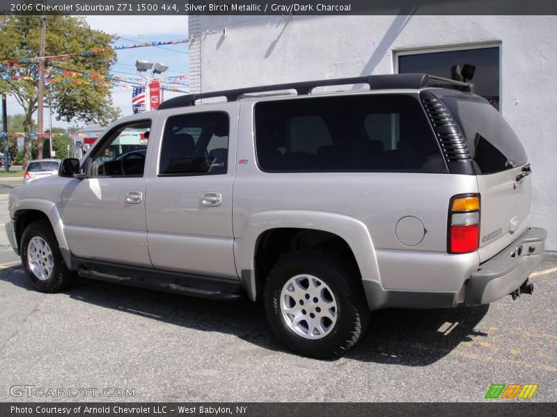 Silver Birch Metallic / Gray/Dark Charcoal 2006 Chevrolet Suburban Z71 1500 4x4