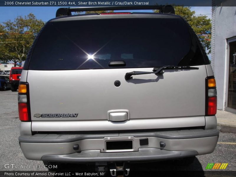 Silver Birch Metallic / Gray/Dark Charcoal 2006 Chevrolet Suburban Z71 1500 4x4