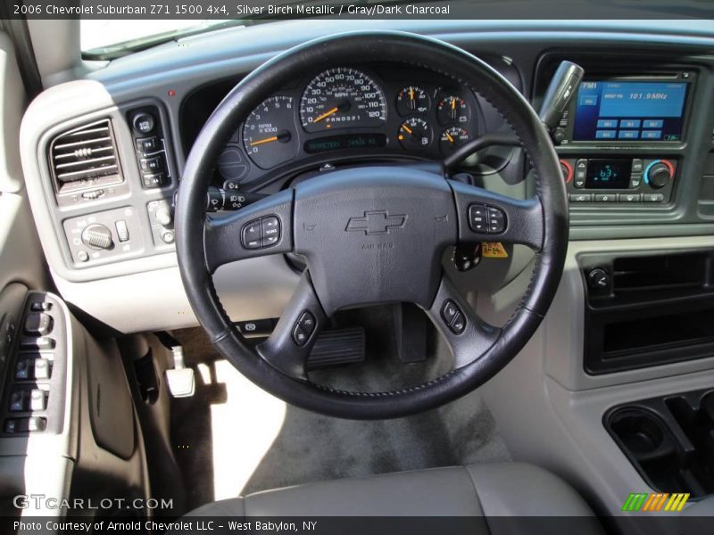 Silver Birch Metallic / Gray/Dark Charcoal 2006 Chevrolet Suburban Z71 1500 4x4