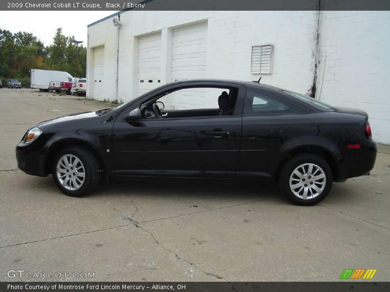 Black / Ebony 2009 Chevrolet Cobalt LT Coupe