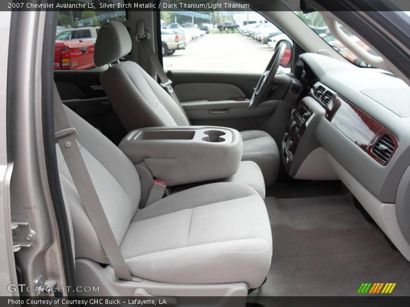 Silver Birch Metallic / Dark Titanium/Light Titanium 2007 Chevrolet Avalanche LS