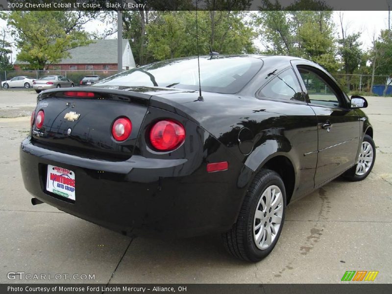 Black / Ebony 2009 Chevrolet Cobalt LT Coupe