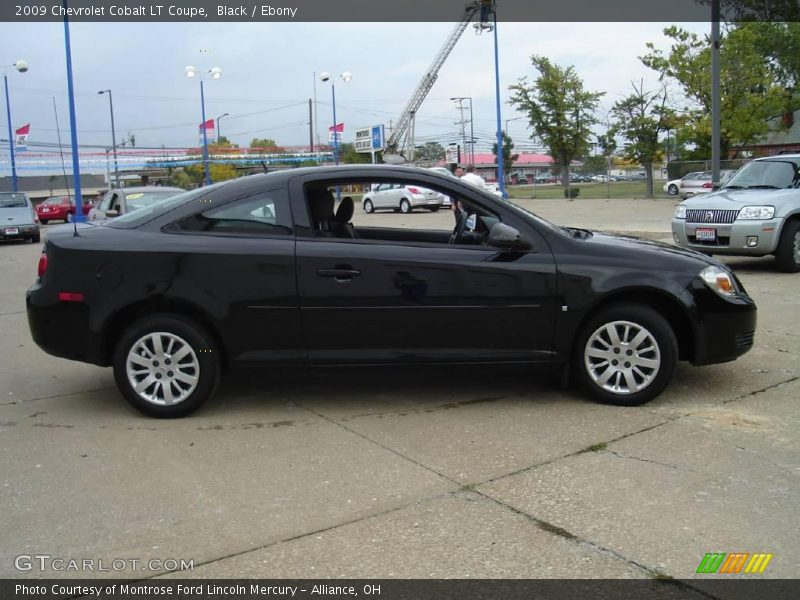 Black / Ebony 2009 Chevrolet Cobalt LT Coupe