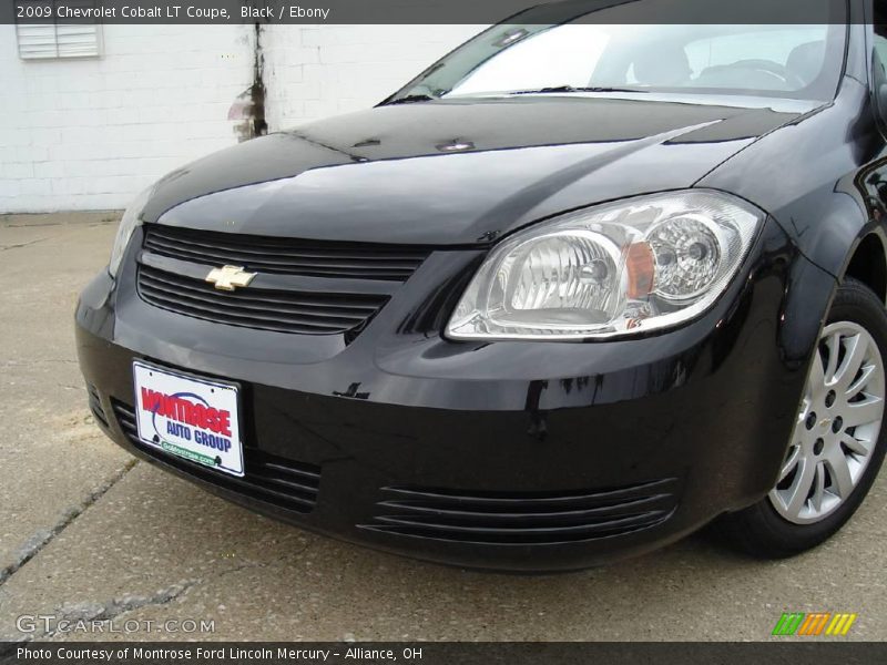 Black / Ebony 2009 Chevrolet Cobalt LT Coupe