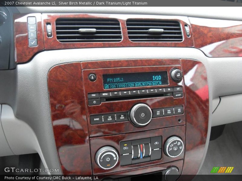 Silver Birch Metallic / Dark Titanium/Light Titanium 2007 Chevrolet Avalanche LS