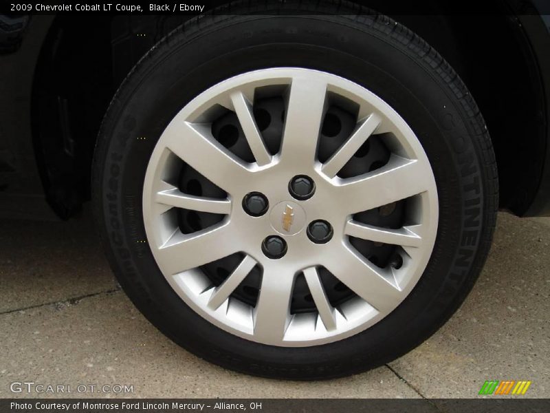 Black / Ebony 2009 Chevrolet Cobalt LT Coupe