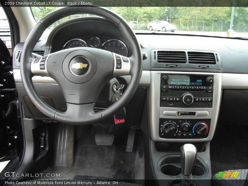 Black / Ebony 2009 Chevrolet Cobalt LT Coupe