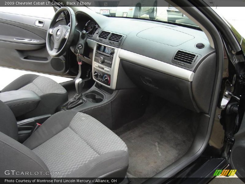 Black / Ebony 2009 Chevrolet Cobalt LT Coupe