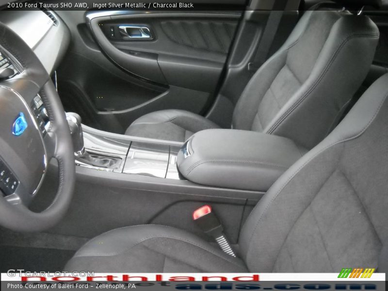 Ingot Silver Metallic / Charcoal Black 2010 Ford Taurus SHO AWD