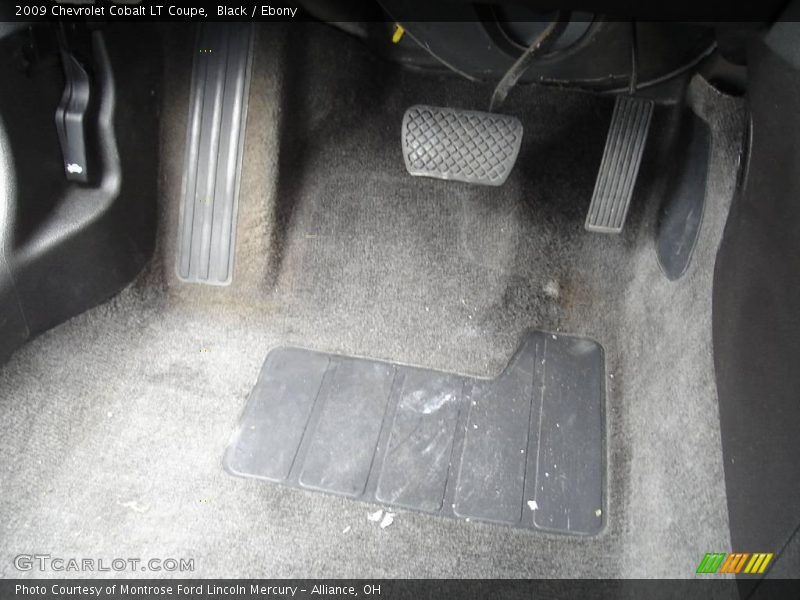Black / Ebony 2009 Chevrolet Cobalt LT Coupe