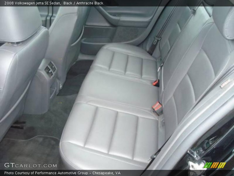 Black / Anthracite Black 2008 Volkswagen Jetta SE Sedan