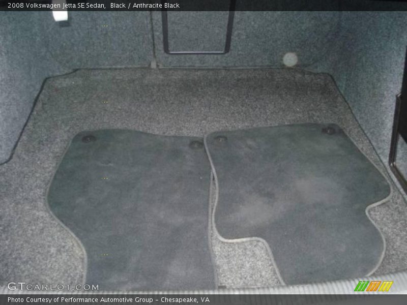 Black / Anthracite Black 2008 Volkswagen Jetta SE Sedan