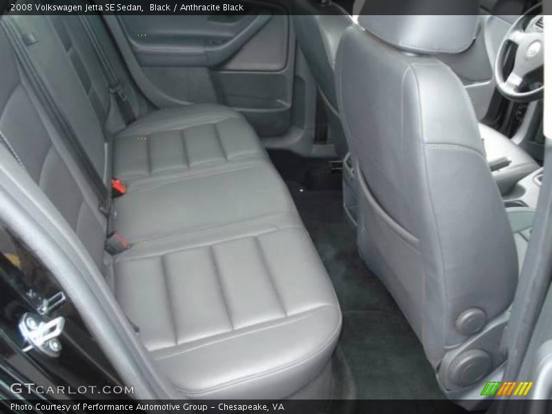 Black / Anthracite Black 2008 Volkswagen Jetta SE Sedan