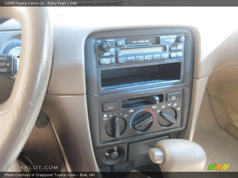 Ruby Pearl / Oak 1998 Toyota Camry LE