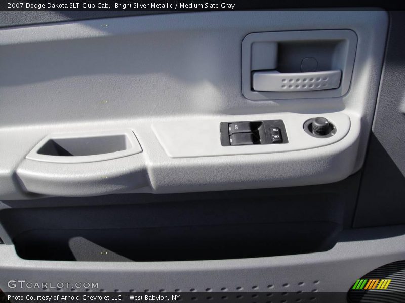 Bright Silver Metallic / Medium Slate Gray 2007 Dodge Dakota SLT Club Cab