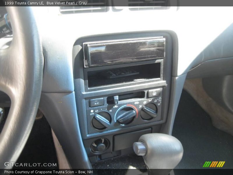 Blue Velvet Pearl / Gray 1999 Toyota Camry LE