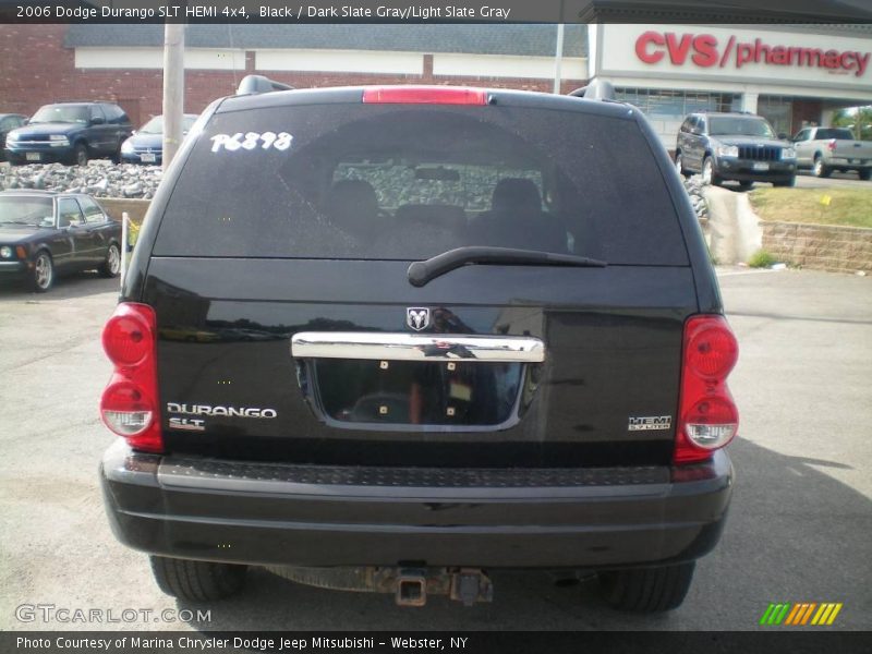 Black / Dark Slate Gray/Light Slate Gray 2006 Dodge Durango SLT HEMI 4x4